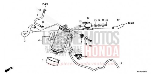 CUVETTE CB500FAM de 2021